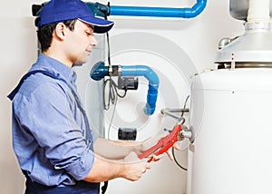 Hot-water heater service