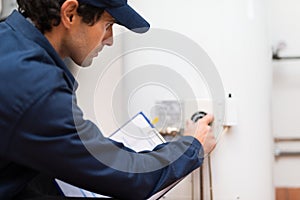 Hot-water heater service