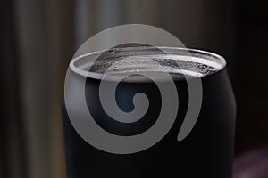 hot water in a jar on table