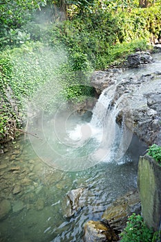 Hot water stream at Beitou, Taipei, Taiwan