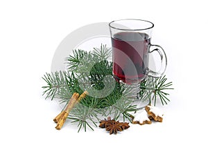 Hot wine punch