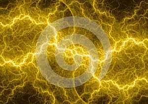 Hot yellow lightning,