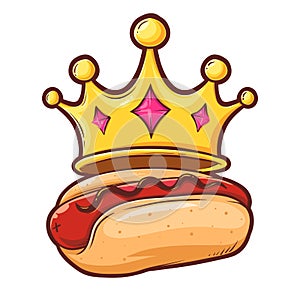 Hotdog King Icon