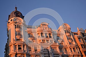 Hotel Atlantico in Gran Via Madrid