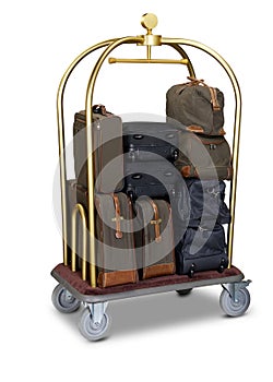 Hotel baggage cart