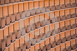 Hotel balconies