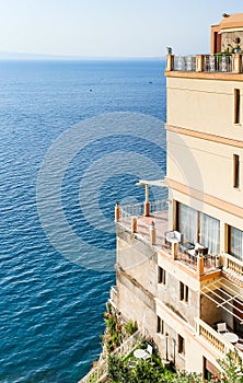 Hotel on the beach. Vico Equense