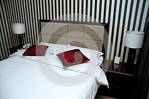 Hotel bed room