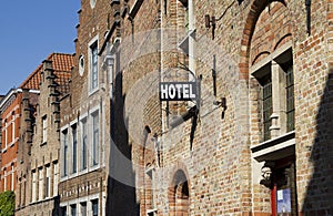 Hotel in Bruges, Belgium