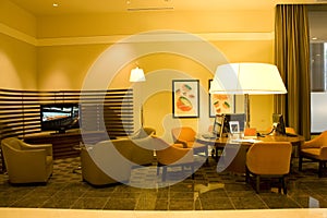 Hotel business center