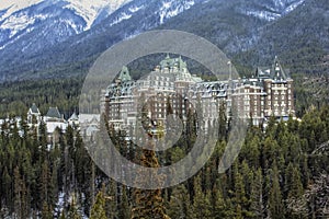 Hotel in the Canadian Rockies