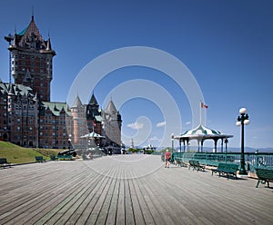 Hotel in a city, Chateau Frontenac Hotel, Quebec