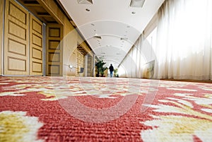 Hotel corridor