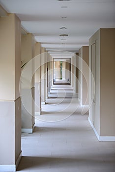 Hotel corridor