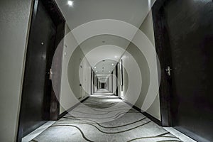 Hotel corridor