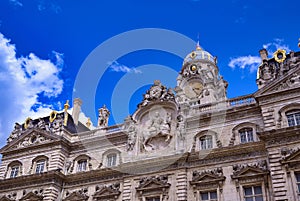 The Hotel de Ville in Lyon, France