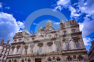 The Hotel de Ville in Lyon, France