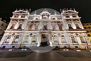 Hotel de Ville of Lyon - France