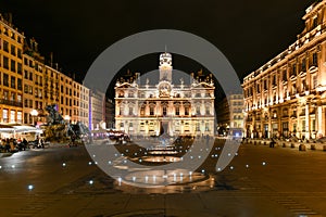 Hotel de Ville of Lyon - France