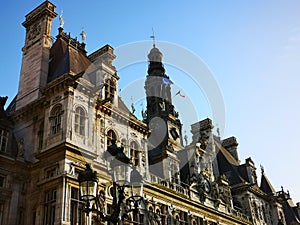 Hotel de Ville at Paris, France