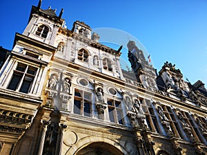 Hotel de Ville at Paris, France