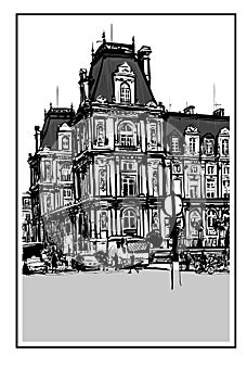 Hotel de Ville in Paris