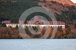 Hotel de Yama by the Lakeside of  Ashi. Hakone, Kanagawa. Honshu. Japan