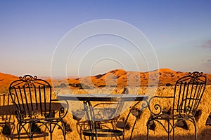 Hotel Desert roof top terrace