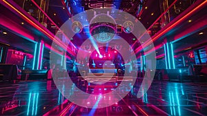 Hotel discotheque featuring dancing and party atmosphere