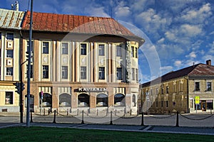 Hotel Dumbier in namestie generala M. R. Stefanika square in Brezno