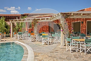 Hotel Dune Village at Badesi commune. Sardinia. Italy