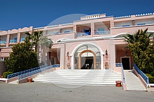 Hotel entrance