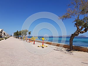 Hotel Ferrer Concord and front beach outdoor gym