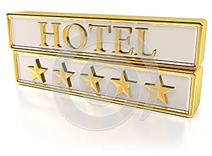 Hotel - Five gold stars