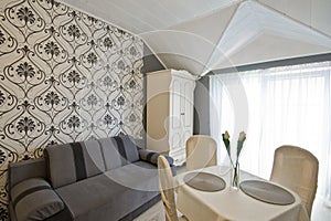 Hotel or guest house elegant room
