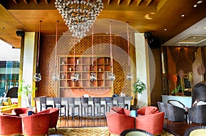 Hotel hall lobby lighting