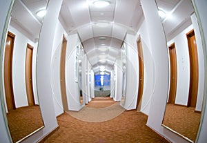 Hotel hallway