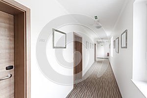 Hotel hallway