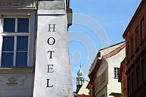 Hotel in historical building of Prague