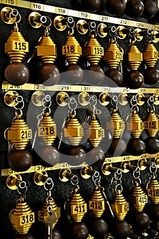 Hotel keys: tourism concept