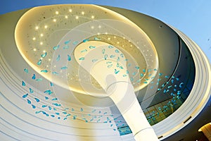 hotel hall lobby led ceiling lighting