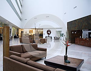 Hotel lobby