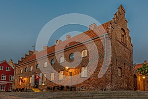 Hotel in an old prison-house in the old danish town Ribe