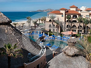 Hotel overlooking the Sea of Cortez