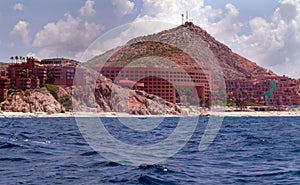 Hotel overlooking the Sea of Cortez