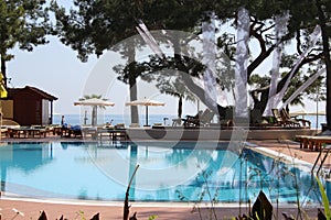 Hotel Pool in Turkey