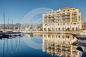 Hotel Regency in Porto Montenegro in Tivat, Montenegro