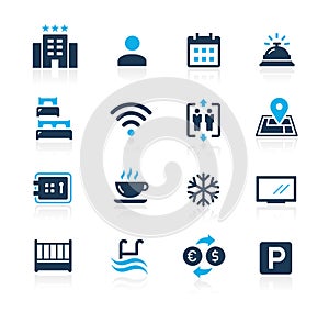 Hotel & Rentals Icons 1 of 2 // Azure Series