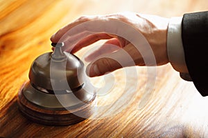 Hotel service bell