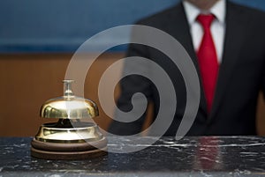 Hotel service bell